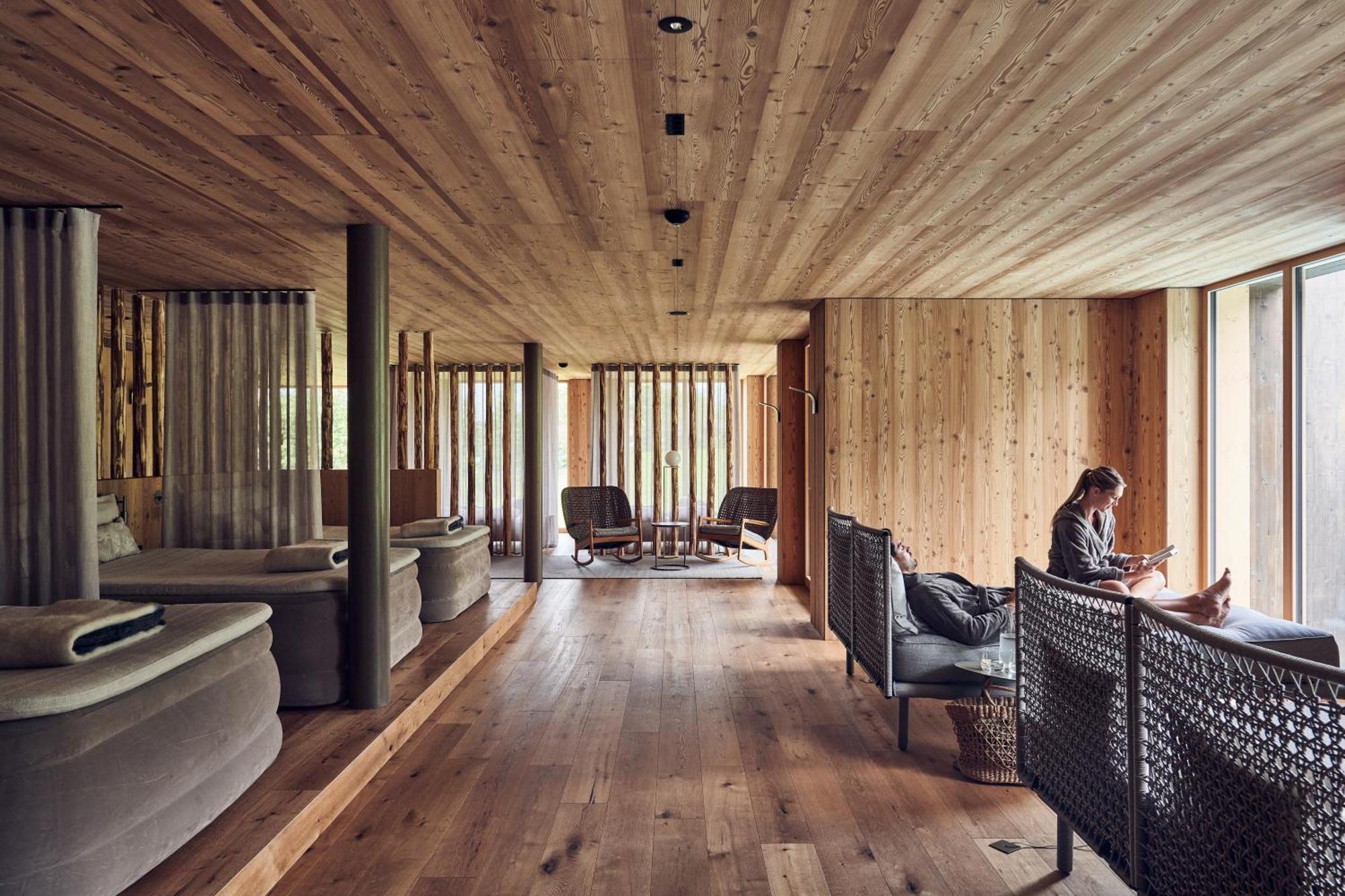 Falkensteiner Hotel Kronplatz - The Leading Hotels Of The World (Adults Only) Рісконе Екстер'єр фото Interior of the hotel